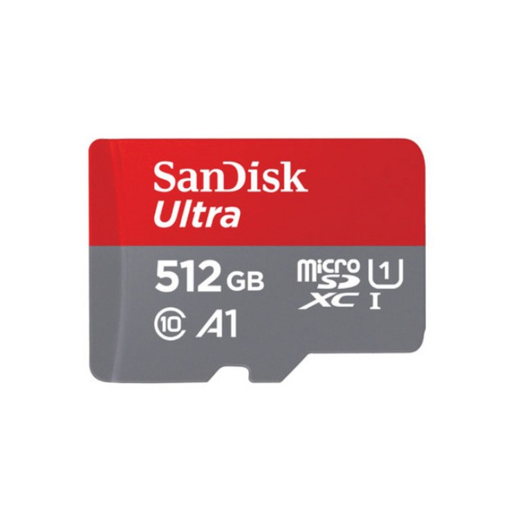 sd카드2tb 샌디스크 울트라 마이크로 SDXC SDSQUAR-512G, 512GB