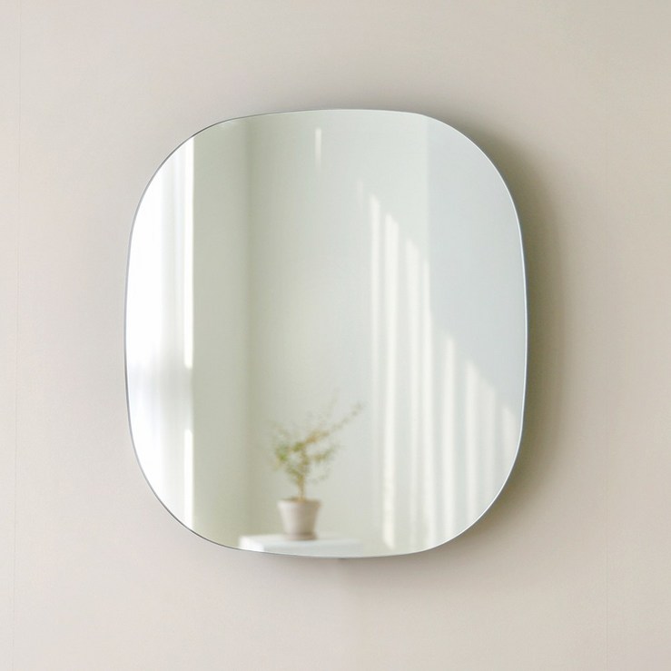 화장실led거울 [브래그디자인] 무료배송 부티퍼 부리토 거울 / 5mm 거울 유니크한 디자인