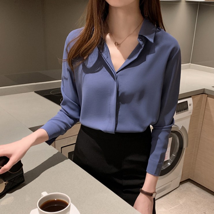 루나걸 클러드 심플 셔츠 루나걸 클러드 심플 셔츠