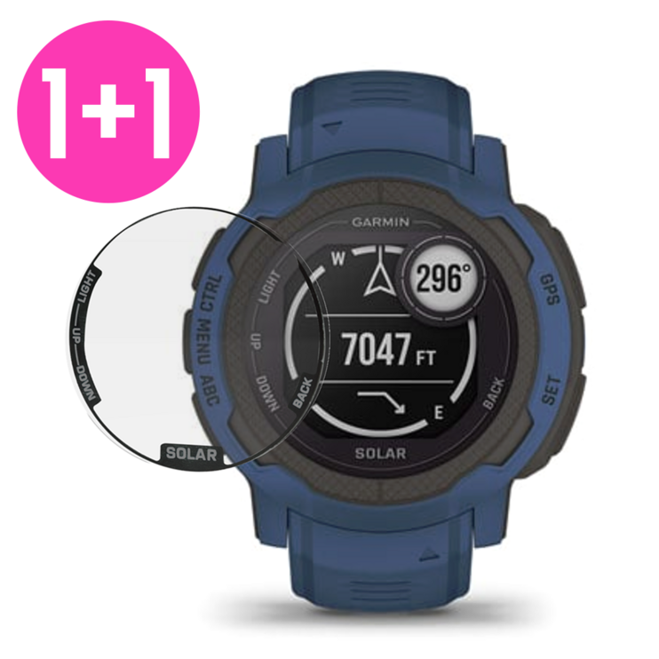 아야 11 가민 인스팅트2 솔라 베젤 풀커버 UV코팅 액정 보호필름, 111인스팅트2 솔라 풀커버필름