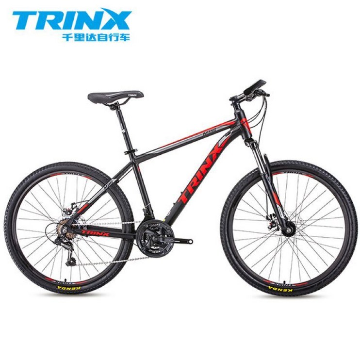 TRINX m500 산악 자전거 사바  java  sava 트위터 자바 27.5 오프로드 휠 그룹 플랫 핸들 도로 남성 및 여성