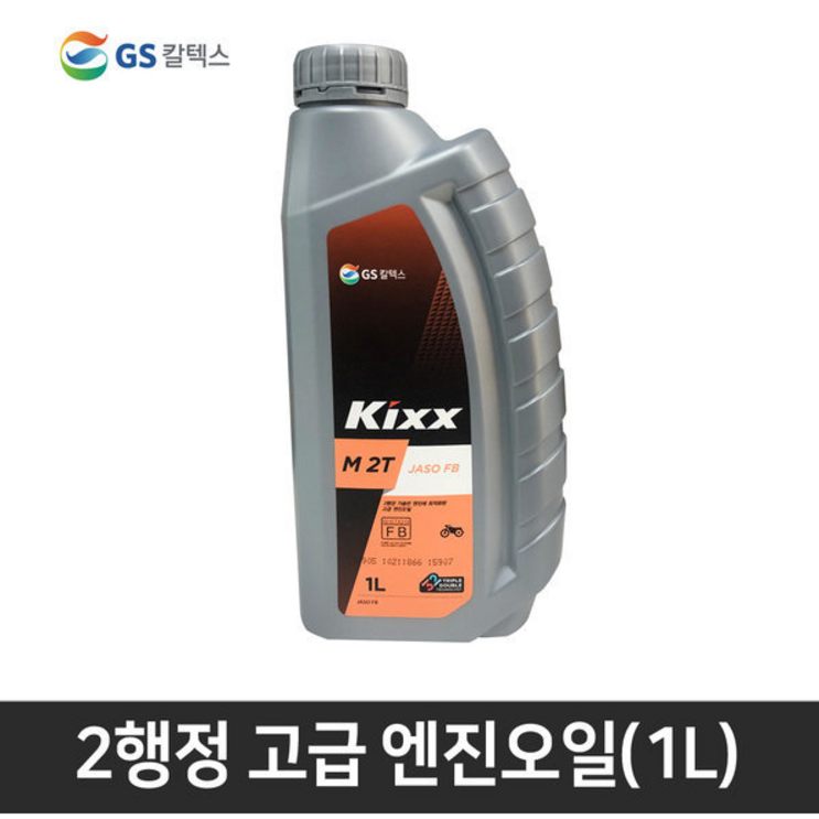 kixx M 2T 2행정 가솔린 엔진오일 1L, KIXX M 2T 1L, 1개