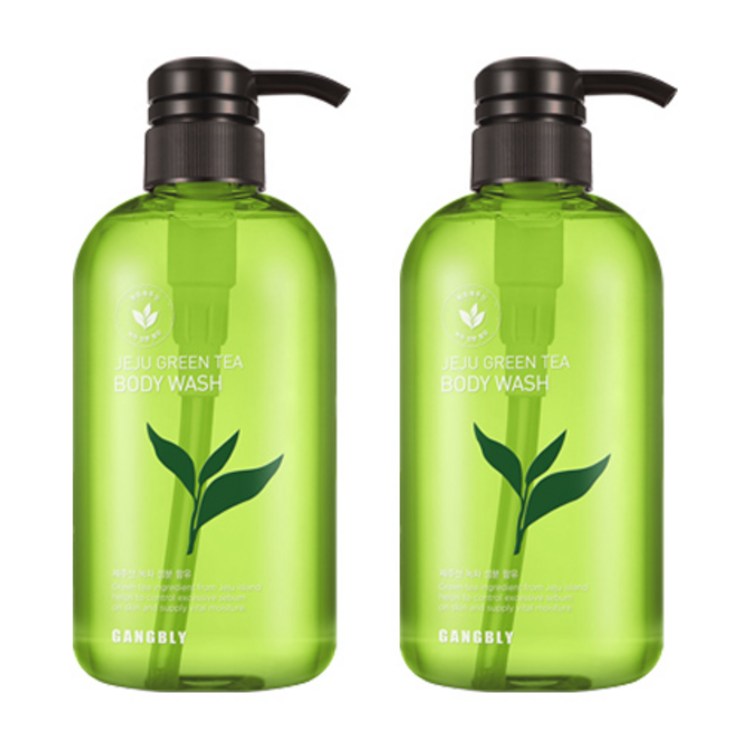 익일출고 강블리 제주 녹차 바디 워시 500ml, 500ml, 2개 익일출고 강블리 제주 녹차 바디 워시 500ml, 500ml, 2개