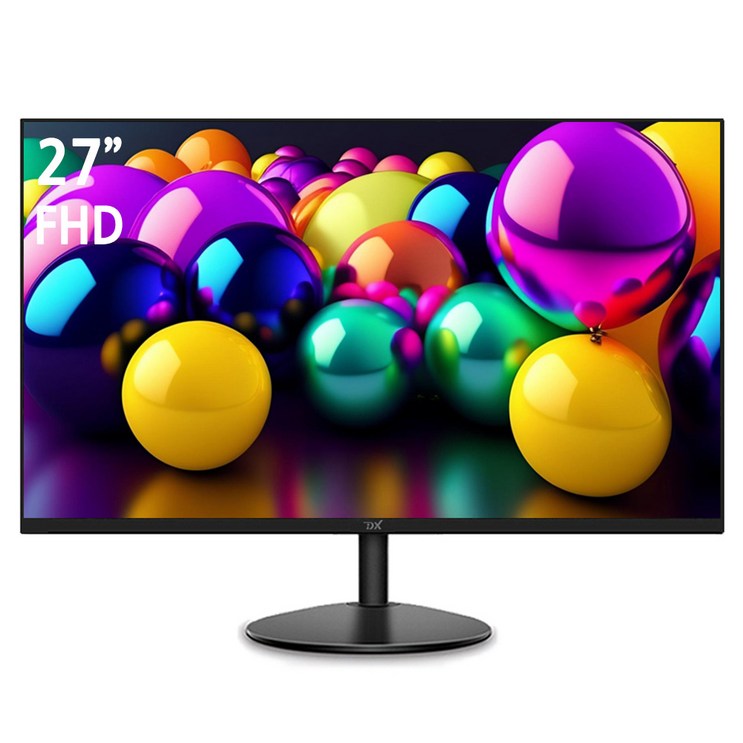 화봄 27인치 모니터 FHD 사무용 게이밍 가성비 모니터 IPS패널 Full HD 국내생산 DX270HDMI