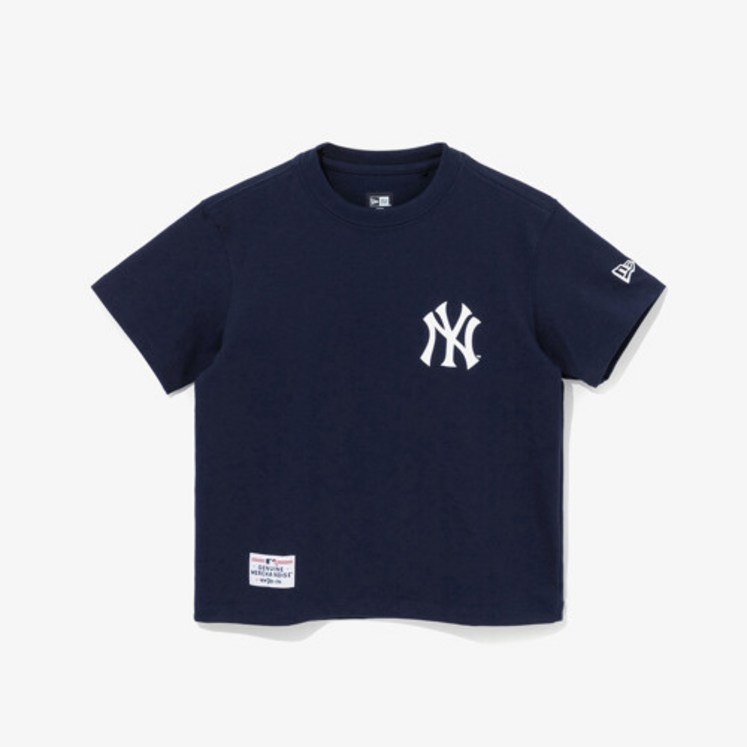 뉴에라키즈 [뉴에라키즈] MLB 빅 페이즐리 뉴욕 양키스 티셔츠 울트라 네이비 (13679516)