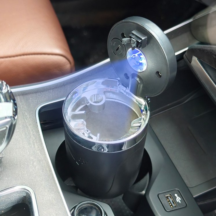 NNZB LED 원터치 ABS 진공 난연 차량용 재떨이 NNZB LED 원터치 ABS 진공 난연 차량용 재떨이