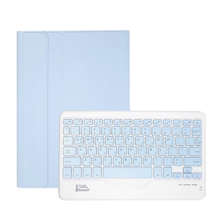 삼성 갤럭시탭 S8 S7 플러스 울트라 S7FE 콤비 블루투스 키보드 케이스 북커버 S펜수납 31cm 28cm 37cm, 소다
