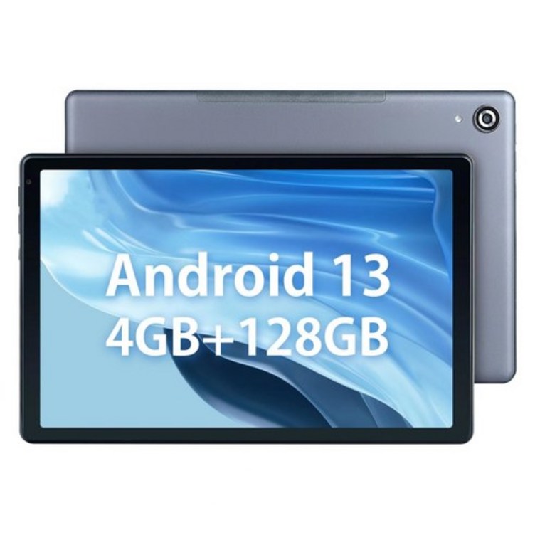모더니스 10인치 태블릿 태블릿PC OC101 안드로이드13 WiFi 128G 한글지원, 그레이, 128GB, WiFi