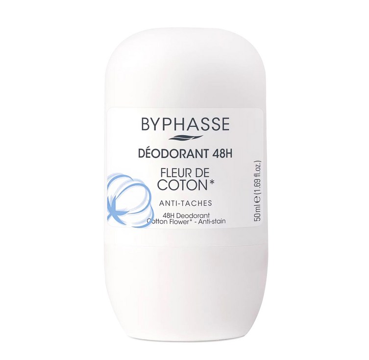 바이빠세 코튼플라워 롤온 데오드란트, 50ml, 1개