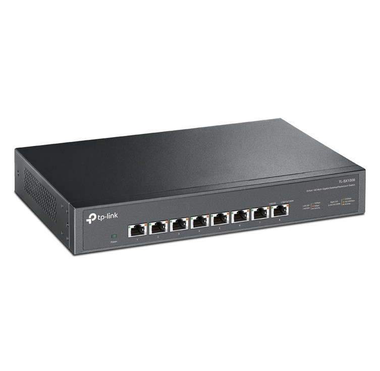 티피링크 8포트 10G 데스크톱 랙 마운트 스위치