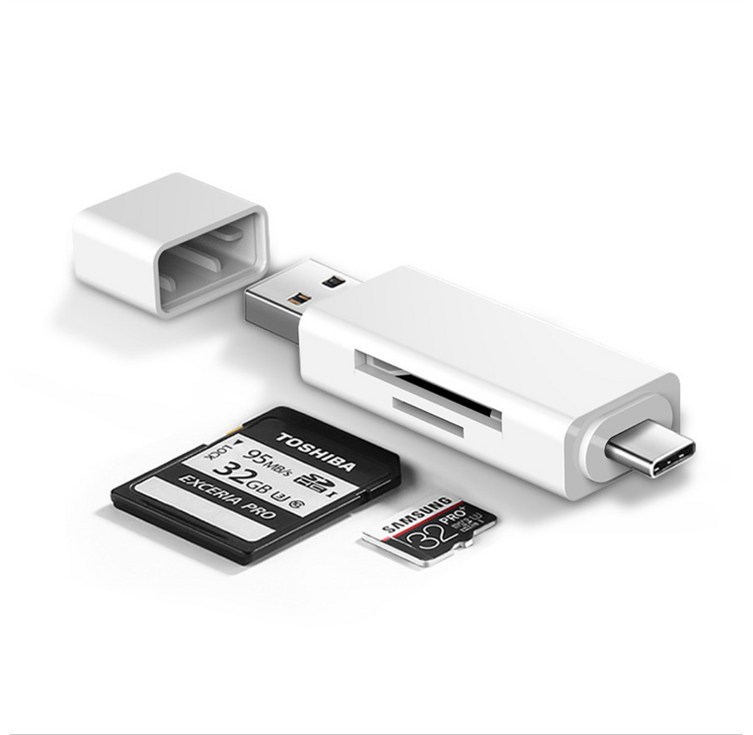라온 USB 3.0 C타입 카드 리더기