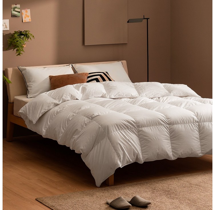 제로어클락 스탠다드 구스다운 호텔 이불 1200g, 아이보리화이트