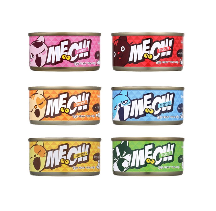 미아오캔 콤보 80g x 24개입