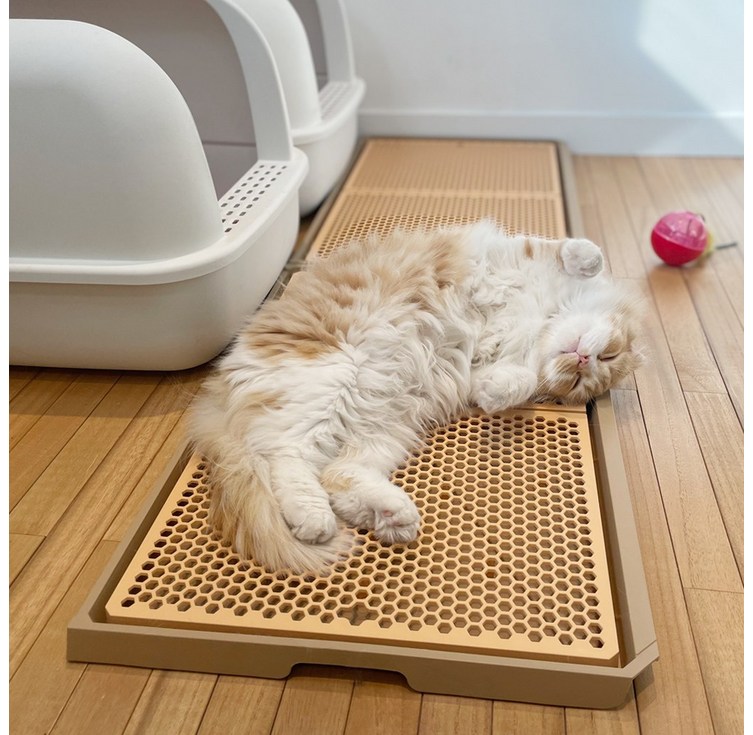 요기펫 고양이 화장실 사막화방지 모래 매트 패드 대형 20230702
