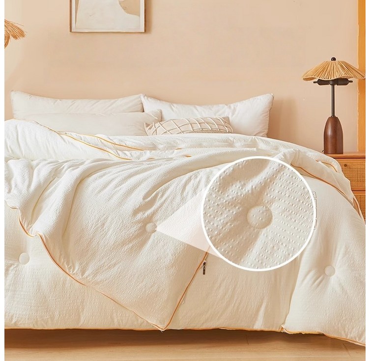 콩섬유 차렵이불 겨울 두꺼운 이불 한파 추위 포근한 따뜻한 난방 침대 이불
