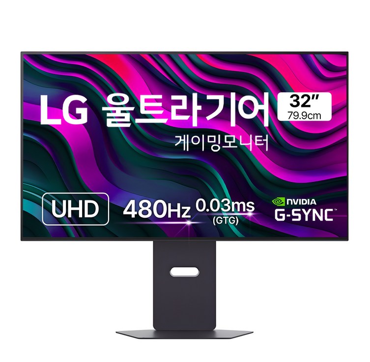 LG전자 UHD 4K 울트라기어 게이밍 모니터 32GS95UV 방문설치
