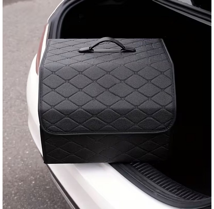 아망디에 프리미엄 차량용 트렁크 정리함 접이식 수납함 손잡이형