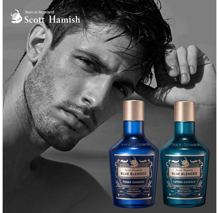 스콧해미쉬 블루 블렌디드 토너에센스180ml로션에센스180ml, 2종기획, 남자 올인원에센스, 1세트 스콧해미쉬 블루 블렌디드 토너에센스180ml로션에센스180ml, 2종기획, 남자 올인원에센스, 1세트