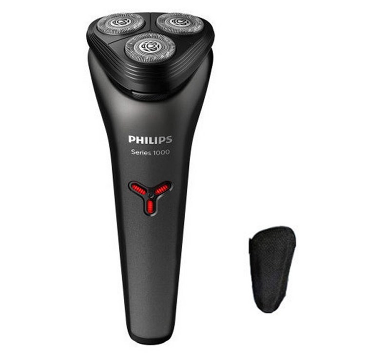 필립스 1000 시리즈 전기 면도기 수납 파우치 포함