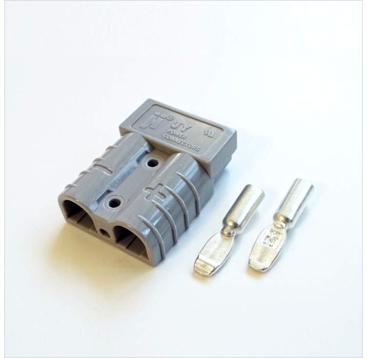 TPC50국내생산앤더슨커넥터암수 세트는 2개 선택 필요암수 동일 구조1개플라스틱1단자2350A지게차 캠핑 렉카 견인 배터리 인버터 UPS 드론 골프카 충전 연결, 1개