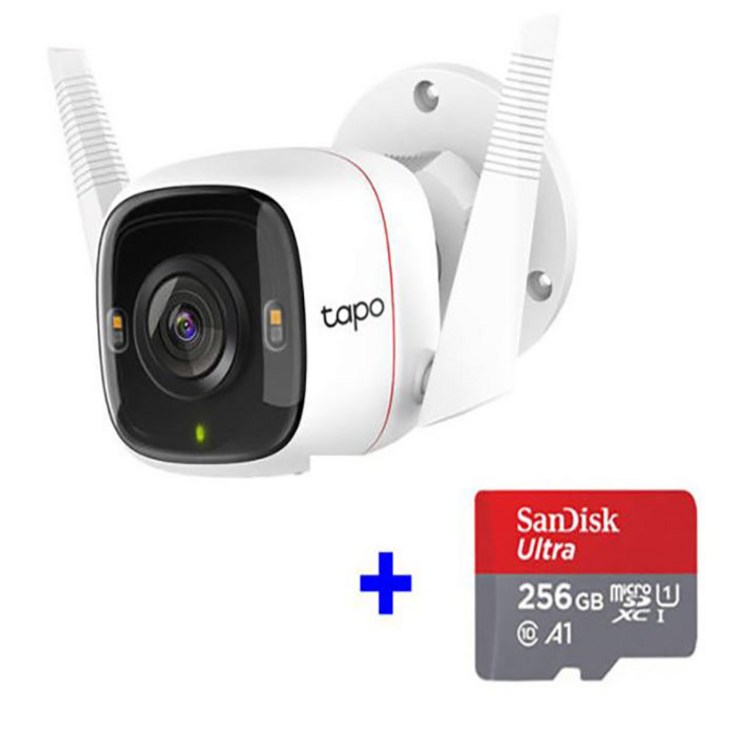 티피링크 Tapo C320WS 홈CCTV  CCTV전용 Micro SD 카드 실외,가게,공장등