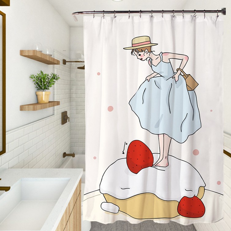 페어링 북유럽풍2 욕실 샤워 커튼 YL314 90 x 180 cm, 1개, 멀티혼합컬러, 혼합색상 페어링 북유럽풍2 욕실 샤워 커튼 YL314 90 x 180 cm, 1개, 멀티혼합컬러, 혼합색상