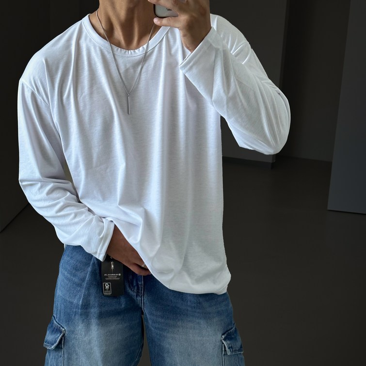 빠델 머슬 긴팔 헬스 오버핏 남자흰티 유넥 실켓 티셔츠 빠델 머슬 긴팔 헬스 오버핏 남자흰티 유넥 실켓 티셔츠