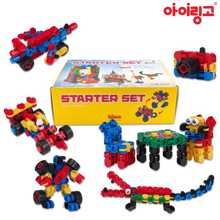 아이링고 인기BEST 선택 뉴점핑 알파 뉴스타터세트 관절 블럭 장난감, 선택05스타터세트 212pcs, 1개 아이링고 인기BEST 선택 뉴점핑 알파 뉴스타터세트 관절 블럭 장난감, 선택05스타터세트 212pcs, 1개