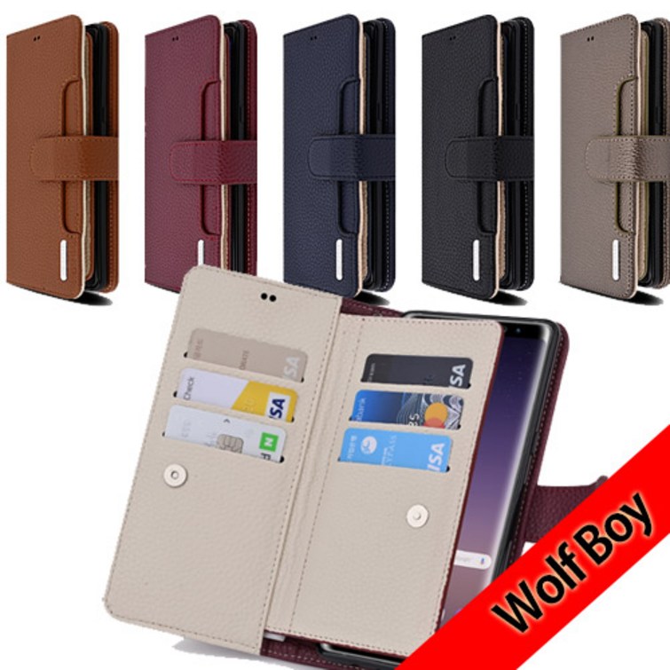 젠틀몽키 갤럭시 노트9 N960 잭 월렛 카드수납 지갑 휴대폰 케이스