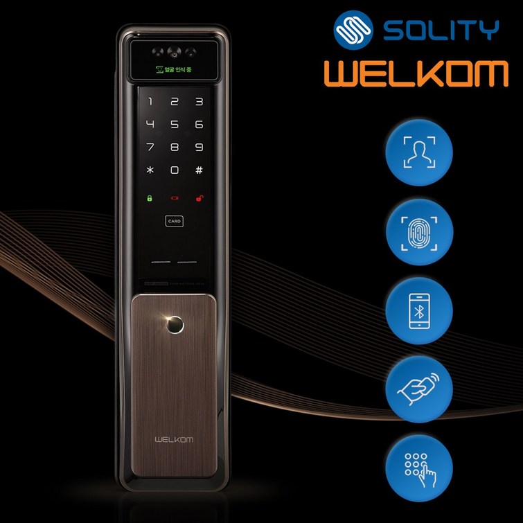 무료설치 솔리티 웰콤 WSP2900A플러스 얼굴인식 지문인식 신제품 푸시풀 카드키2개번호키 블루투스옵션 0초즉시잠금 AI딥러닝 0.9초지문인식 현관문 디지털도어락, 방문설치, 웰콤 WSP2900A플러스 무료설치 솔리티 웰콤 WSP2900A플러스 얼굴인식 지문인식 신제품 푸시풀 카드키2개번호키 블루투스옵션 0초즉시잠금 AI딥러닝 0.9초지문인식 현관문 디지털도어락, 방문설치, 웰콤 WSP2900A플러스