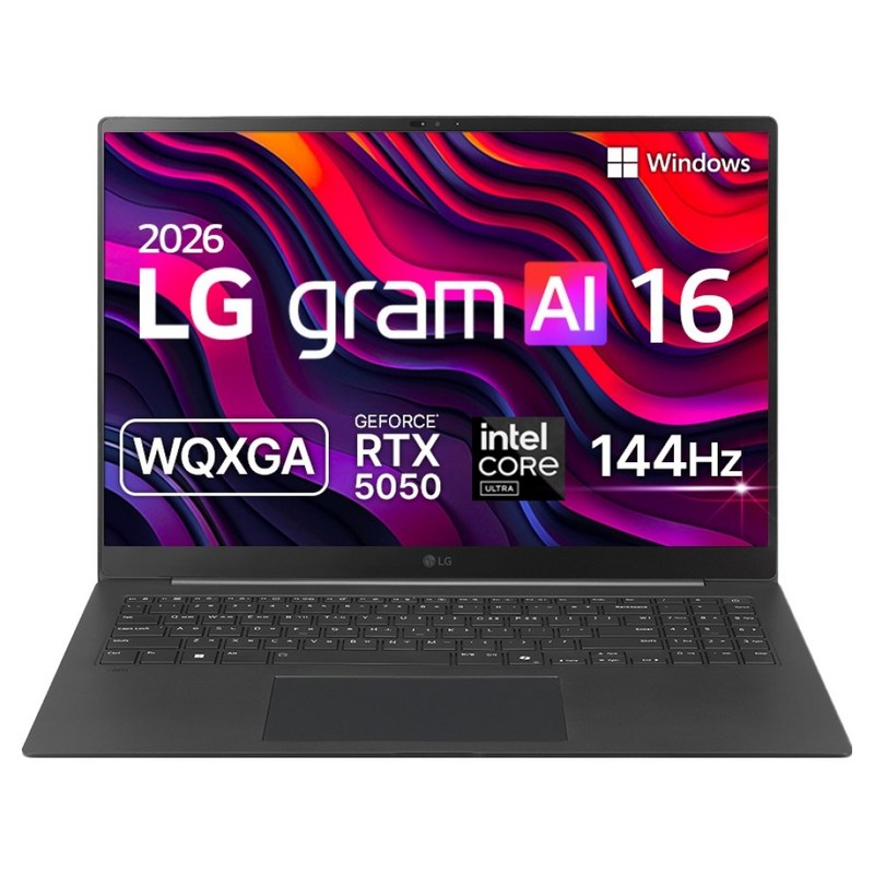 LG전자 2026 그램 프로 16 코어 Ultra7 지포스 RTX 5050 방문설치, 옵시디안블랙, 16Z90TR-ED7HK, 1TB, 32GB, WIN11 Home 1