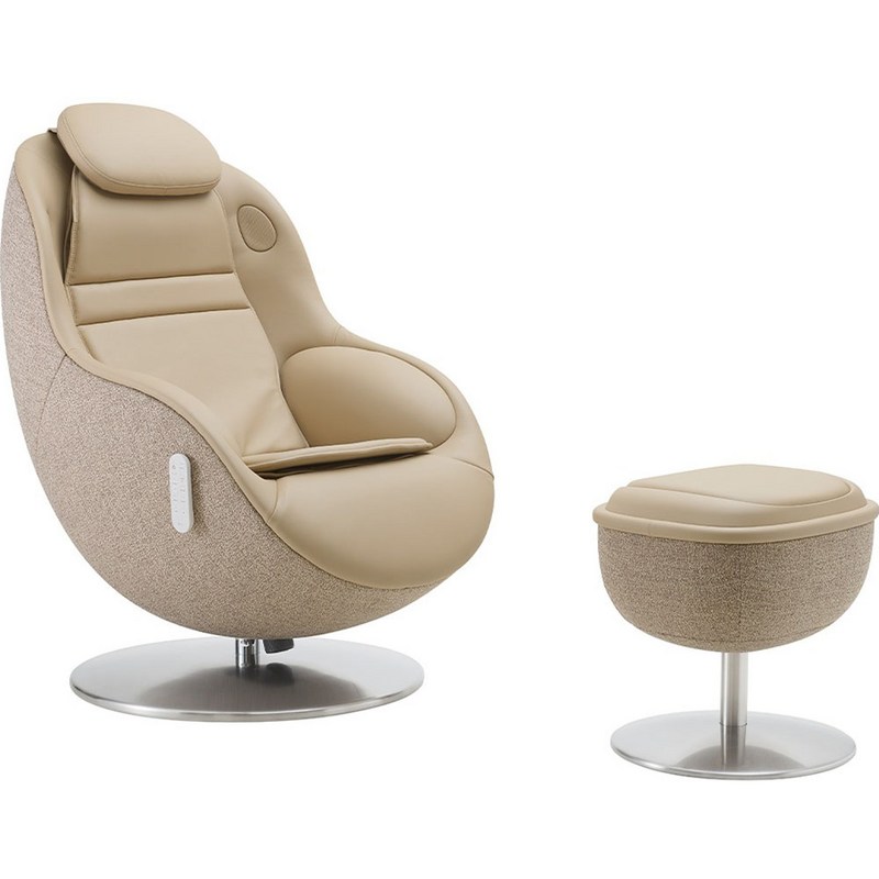 LG전자 오브제컬렉션 아르테 안마의자 방문설치, MH21RR, 코지브라운 1