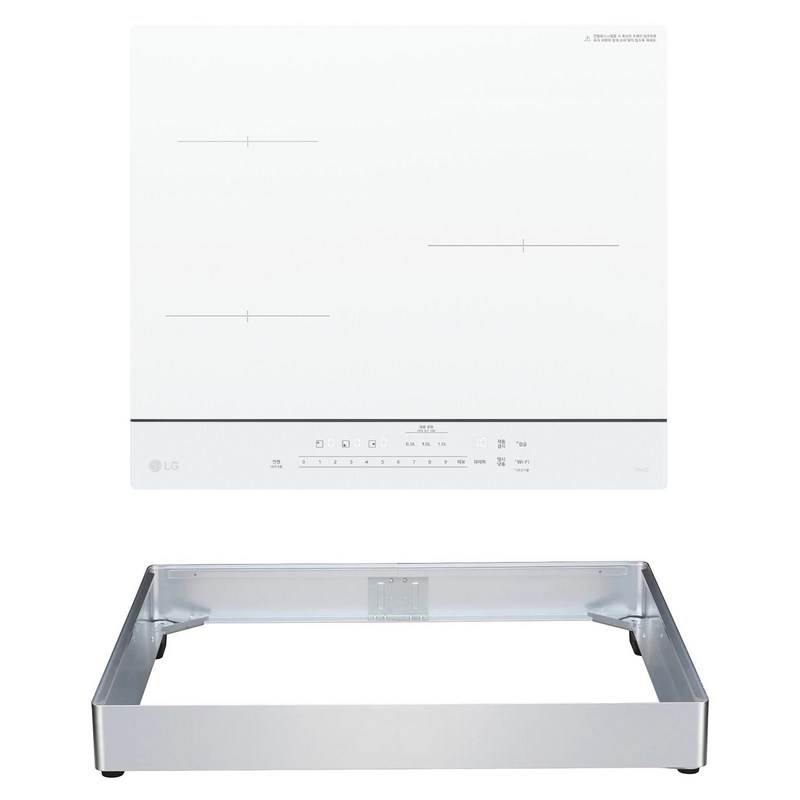 LG전자 디오스 오브제컬렉션 인덕션 3구 + 프리스탠딩 케이스 8.5cm 세트 방문설치, BEI3ANSLOC 1