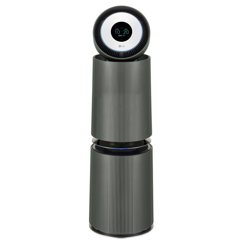 [LG전자] 퓨리케어 오브제컬렉션 360˚ 공기청정기 [네이처그린/AS335NGAC], 네이처그린, AS335NGAC 1