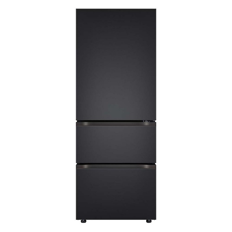 [색상선택형] LG전자 오브제컬렉션 327L 3도어 스탠드형 김치냉장고 디오스 톡톡 방문설치, 맨해튼미드나잇, Z330MMMF11 1