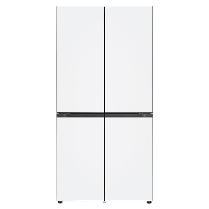 [색상선택형] LG전자 디오스 오브제컬렉션 613L 상냉장 하냉동 메탈 4도어 냉장고 Fit & Max 방문설치, M626MQQ022S 1