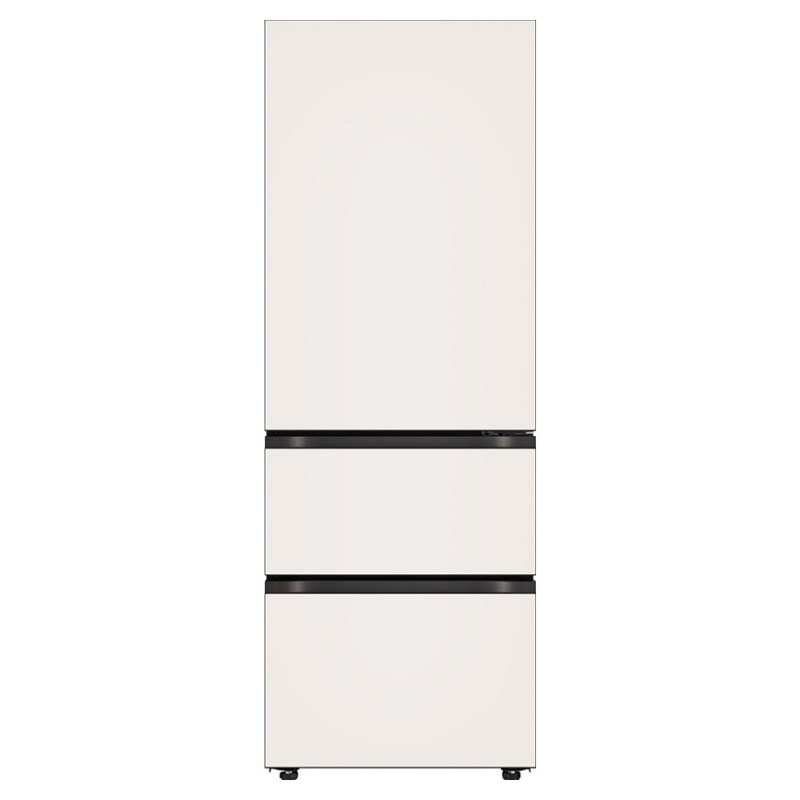 LG전자 디오스 오브제컬렉션 김치톡톡 324L 3도어 스탠드형 김치냉장고 Fit & Max 방문설치, 베이지, Z334GBB122 1