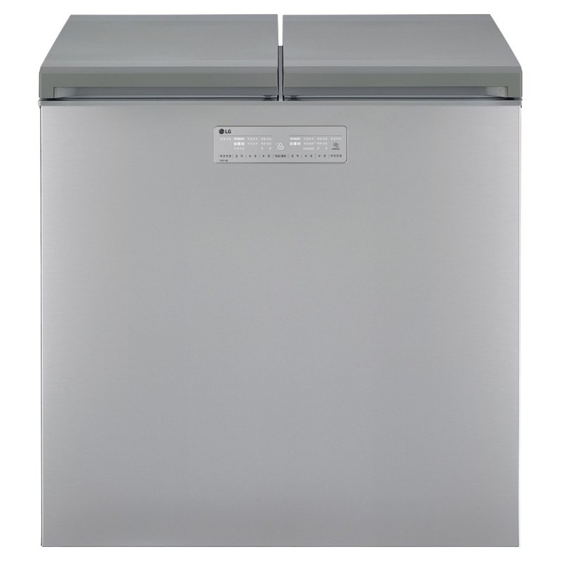 LG전자 디오스 김치톡톡 217L 뚜껑형 2도어 김치냉장고 방문설치, 샤이니 퓨어, K225SS131 1