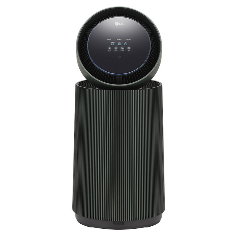 LG전자 퓨리케어 AI 오브제컬렉션 360 ̊ 공기청정기 M5 66㎡ 방문설치, 네어처 그린, AS206NGHA 1