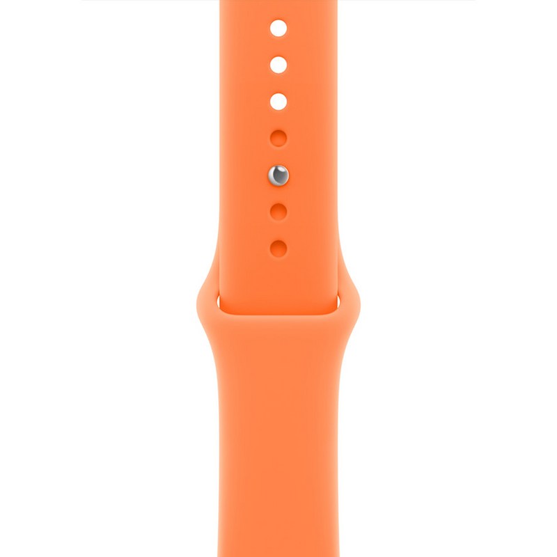 Apple 정품 2026 애플워치 스포츠 밴드, 46mm, M/L, 브라이트 구아바 1