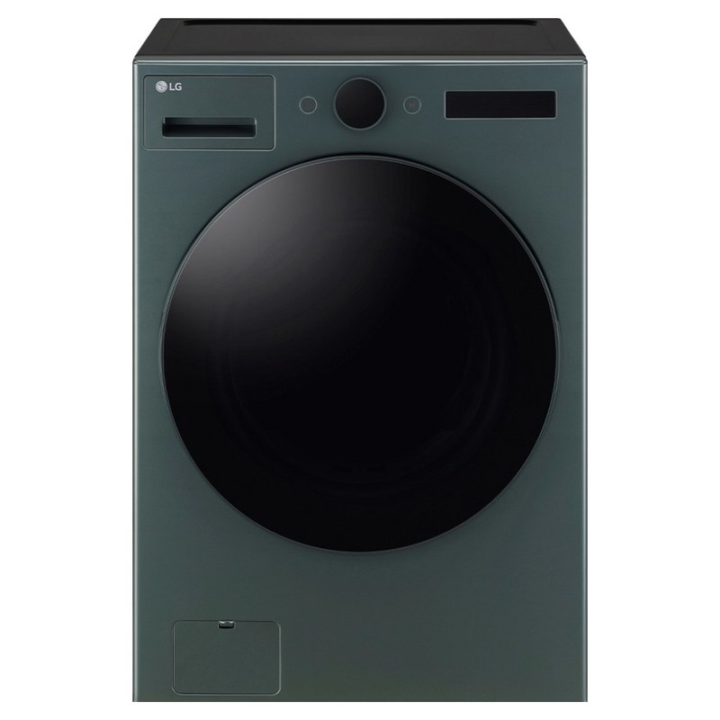 LG전자 트롬 오브제컬렉션 세탁기 24kg 방문설치, FX24GNGR, 네이처 그린 1