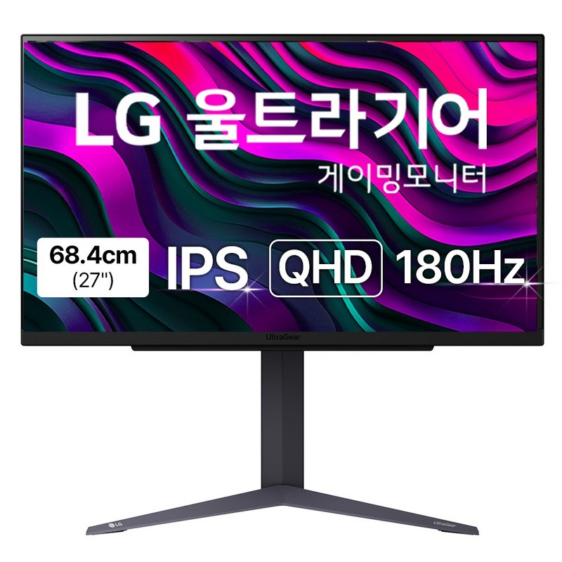 LG전자 QHD 울트라기어 게이밍 모니터, 68.4cm, 27GS75Q 1