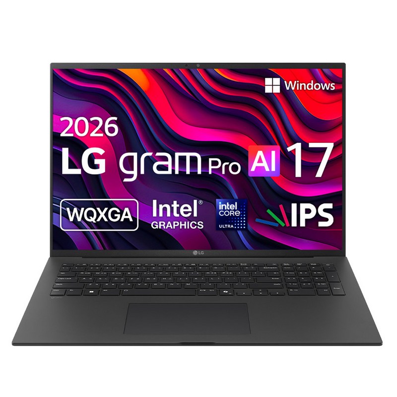 LG전자 2026 그램 프로 AI 17 코어Ultra5, 17Z90U-GS5BK, 256GB, 16GB, WIN11 Home 4
