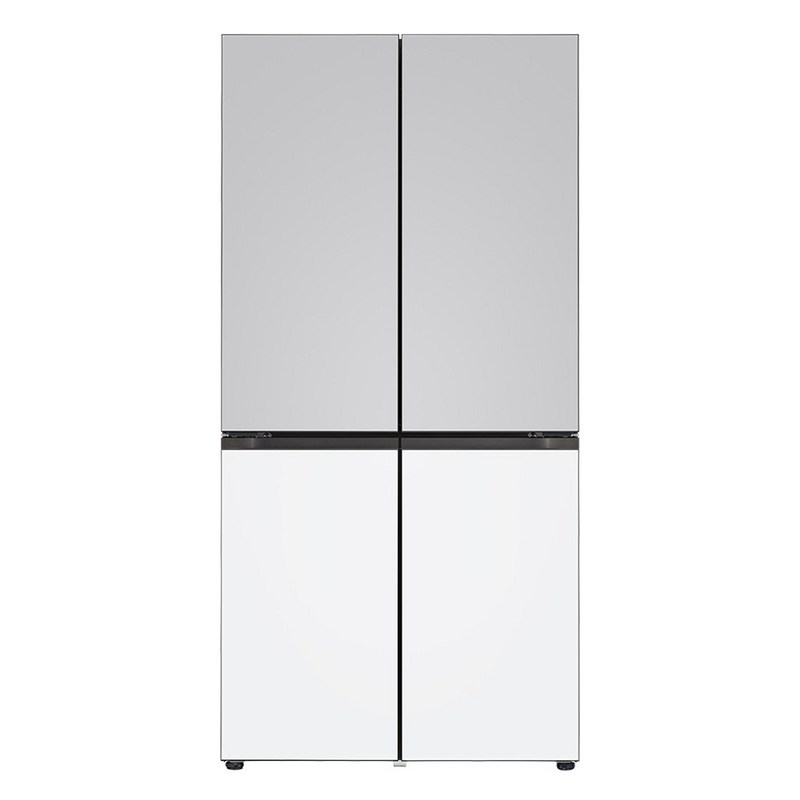 LG전자 디오스 오브제컬렉션 STEM 빌트인 상냉장 하냉동 베이직 4도어 냉장고 방문설치, M625MRH052S