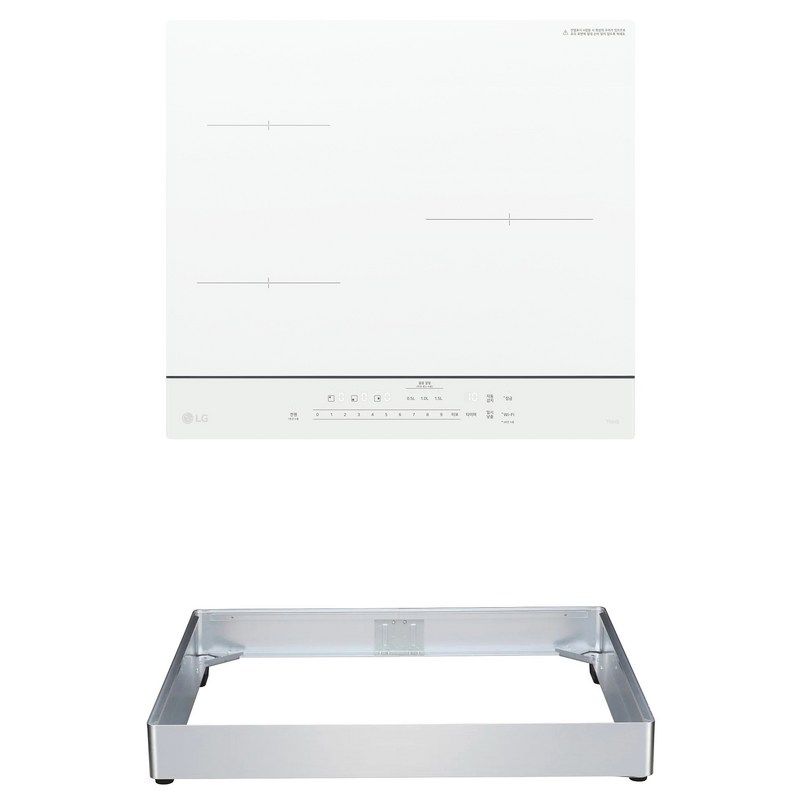 LG전자 디오스 오브제컬렉션 인덕션 3구 + 케이스 8.5cm 세트 방문설치, BEI3ANHLOEC, 프리스탠딩 1