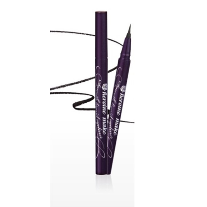 키스미 히로인 메이크 스무스 리퀴드 아이라이너 슈퍼킵 0.4 ml, 딥블랙, 1개 - thumb image
