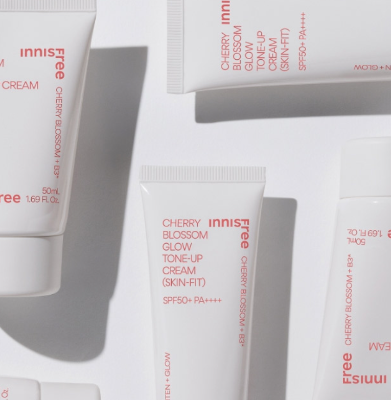 이니스프리 제주 왕벚꽃 스킨핏 톤업 크림 50ml, 1개 - thumb image