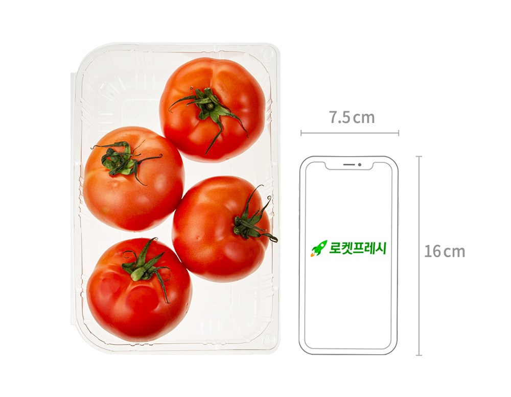 스윗토 스테비아 완숙토마토, 1kg, 1팩 - thumb image