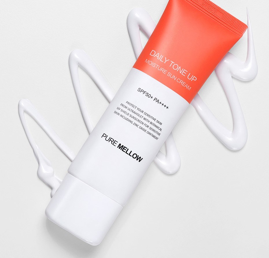 퓨어멜로우 데일리 톤업 촉촉 선크림 SPF50+ PA++++, 50ml, 2개 - thumb image
