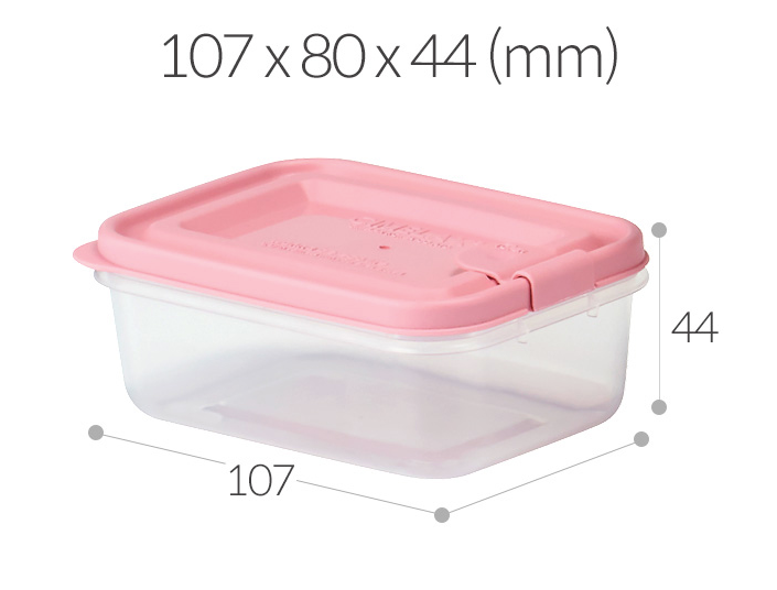 씨밀렉스 쿡밥 사각 전자레인지 용기 260ml, 랜덤 발송, 14개 - thumb image